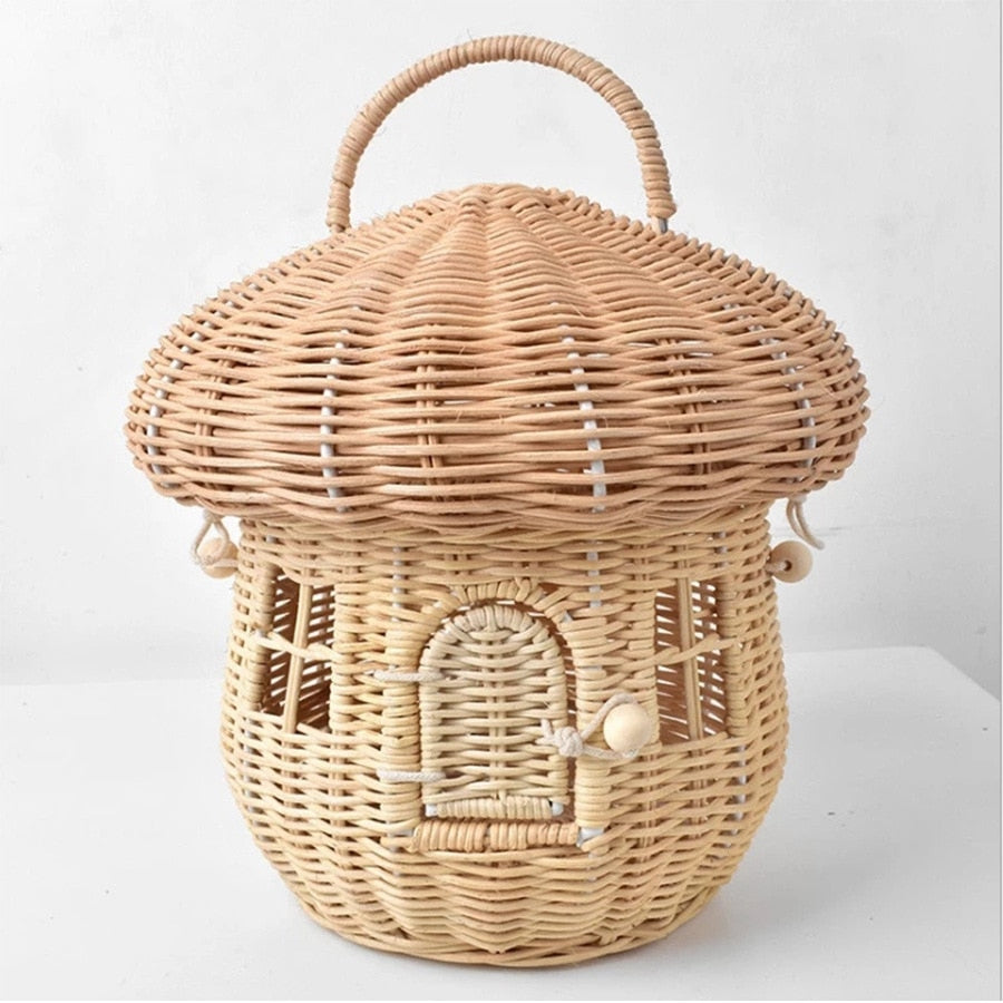Ellie Mushroom House Basket for Kids – Of Intention