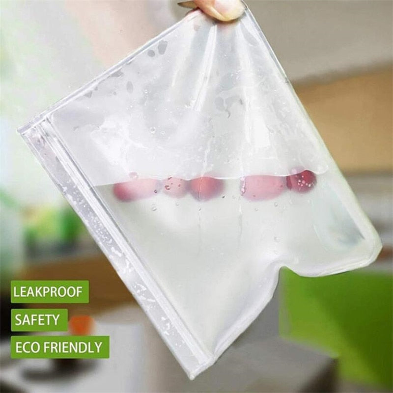 Silicone Food Storage Bags - 3 sizes – Of Intention