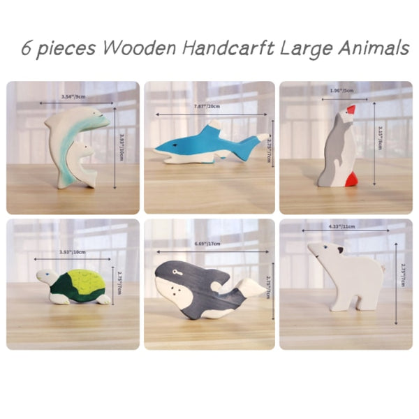 Eco-Play Wooden Handcrafted Animals